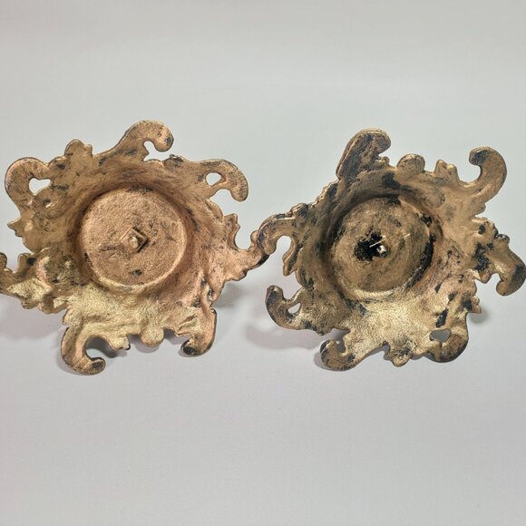 Vintage Pair of Candle Holders - Picture 8 of 13